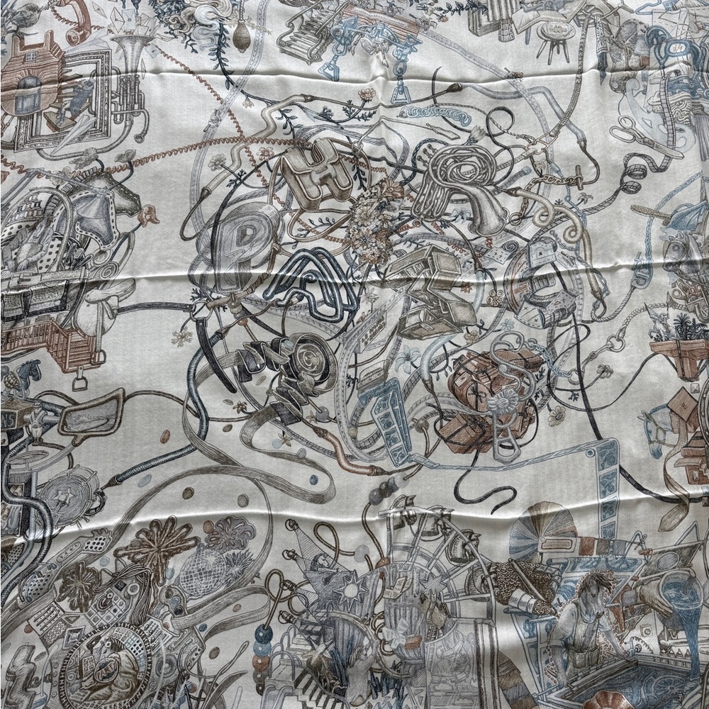 Le Monde d'Hermès shawl 140